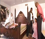 Putas cachondas folladas antes de la boda