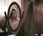 Bobbi pulls the orderlys pants down