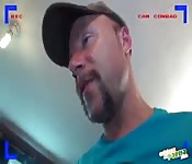 Spanish girl fucked by condomed dick