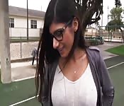 Mia Khalifa Trío Interracial
