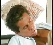 Peter North se folla a Cicciolina