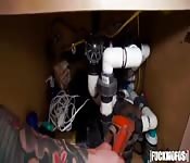 Una chica peruana en cámara