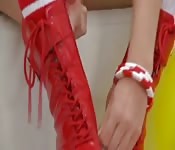 Hard pussy pounding for beautiful babe