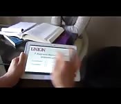 French girl fucks the salesman