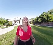 Gabbie Carter recibiendo tu gran polla