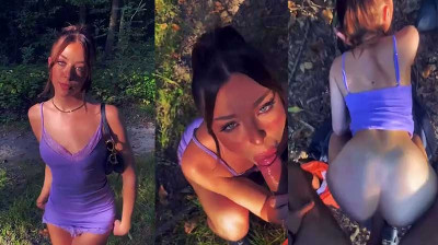 Polvo rápido en el parque